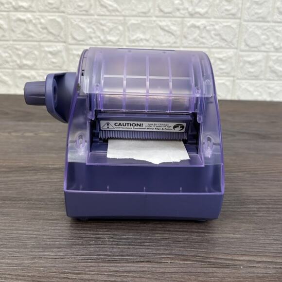 Xyron Model 250 Create A Sticker Maker Machine Manual Purple USA Scrapbooking - Picture 4 of 6